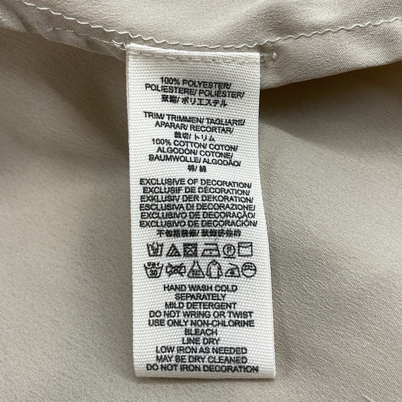 Free People Beige Ancient Mystery Beaded Sequin Sleeveless Shift Dress - Picture 11 of 12